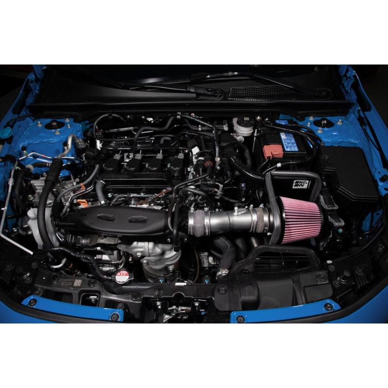 K&N 2022 Honda Civic 1.5L Turbo L4 Silver Typhoon Intake