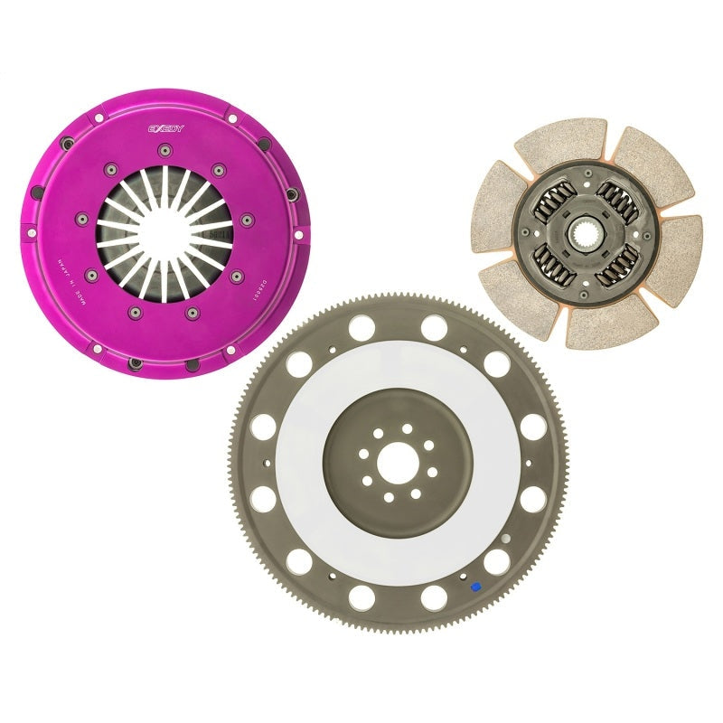 Exedy 2011-2016 Ford Mustang V8 Hyper Single Clutch Sprung Center Disc Push Type Cover - T1 Motorsports