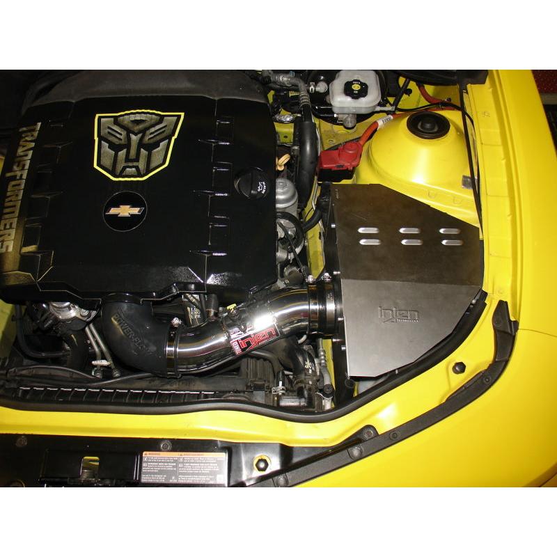 Injen 10 Camaro 3.6L V6 Wrinkle Black Power-Flow Short Ram Air Intake System - T1 Motorsports