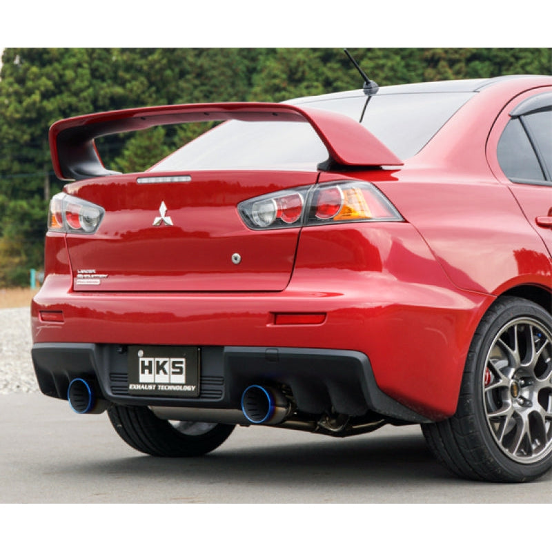 HKS Super Sound Exhaust System - Mitsubishi Evolution X