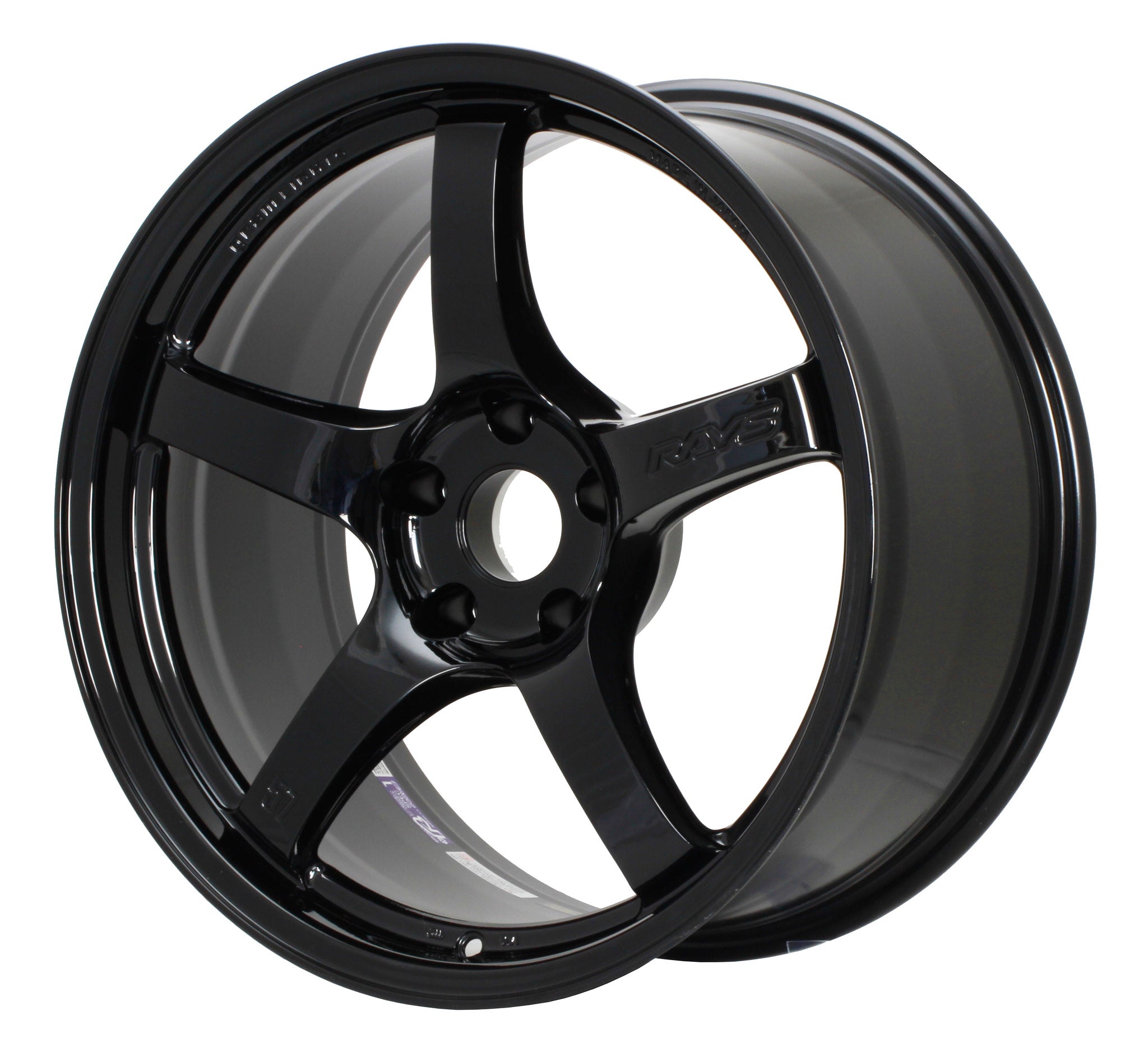 Rays Gram Lights 57CR - 19x9.5 +25 / 19x10.5 +12 / 5x114.3 - Glossy Black (GX) - T1 Motorsports