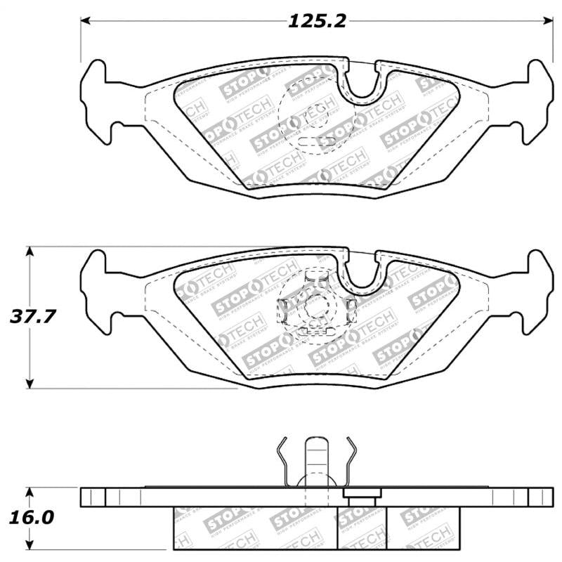 StopTech Performance Brake Pads