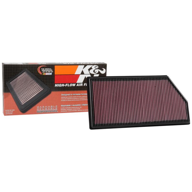 K&N 16-18 Mercedes Benz E200d L4-2.0L Diesel Drop In Air Filter