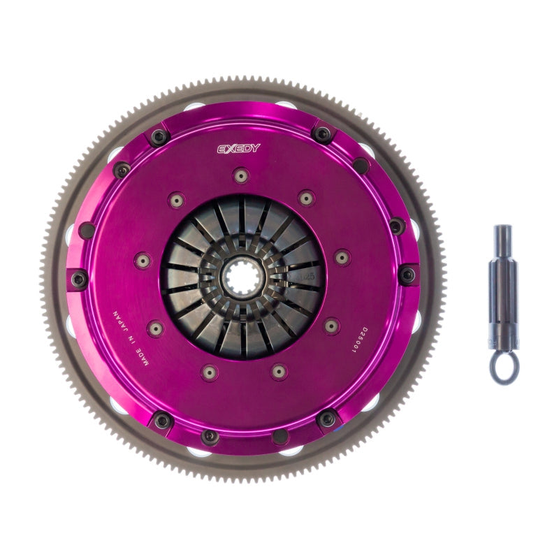 Exedy 1996-2016 Ford Mustang V8 Hyper Single Clutch Strap Drive Type Sprung Disc - T1 Motorsports