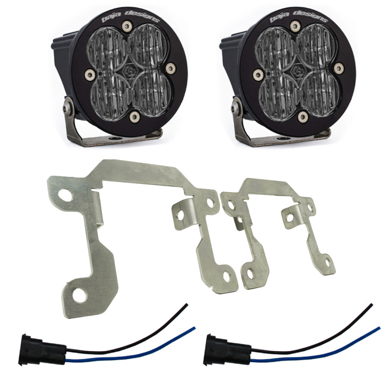 Baja Designs 2019+ Ram 2500/3500 Big Horn Fog Pocket Kit - Clear - T1 Motorsports