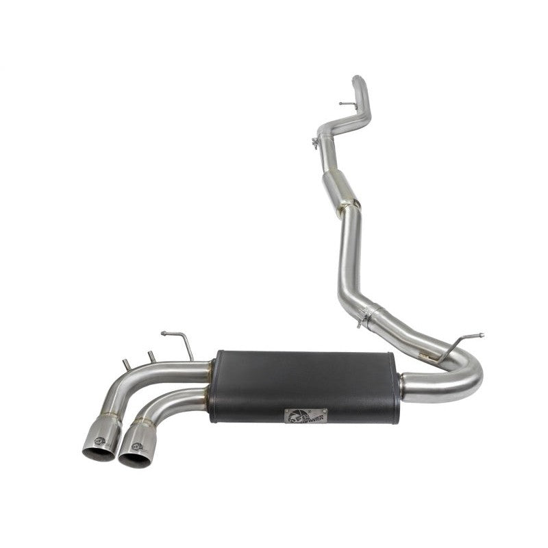 aFe MACHForce XP Exhausts Cat-Back SS-304 w/ Polished Tips 12-16 BMW 328i/428i (F30/F32) (t) N20