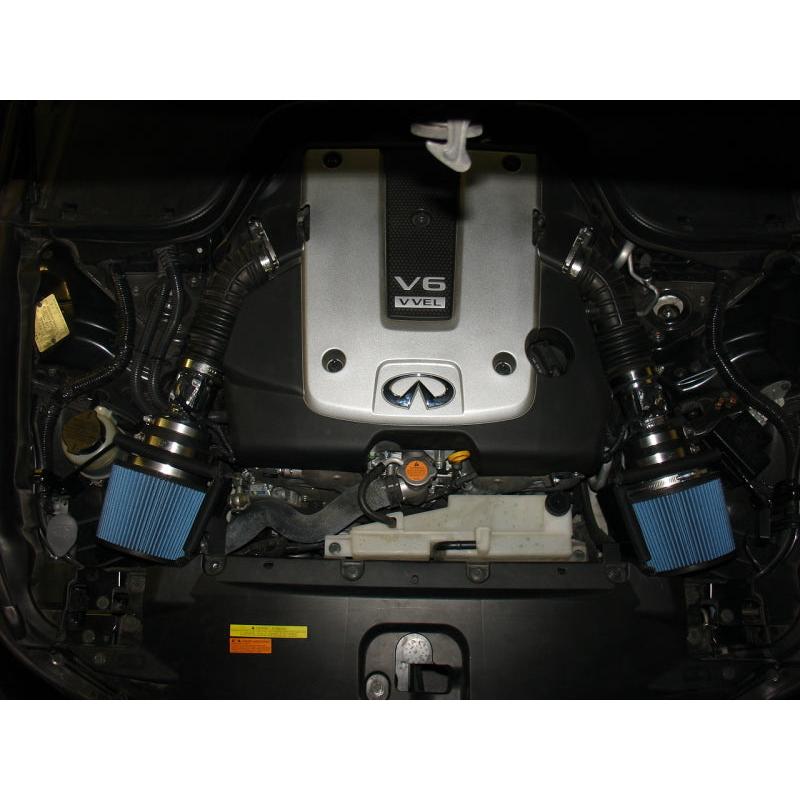 Injen 07-08 G35 4Dr 3.5L/08-13 G37/G37 IPL 2Dr 3.7L/09-13 G37 4Dr 3.7L V6 Black Short Ram Intake - T1 Motorsports