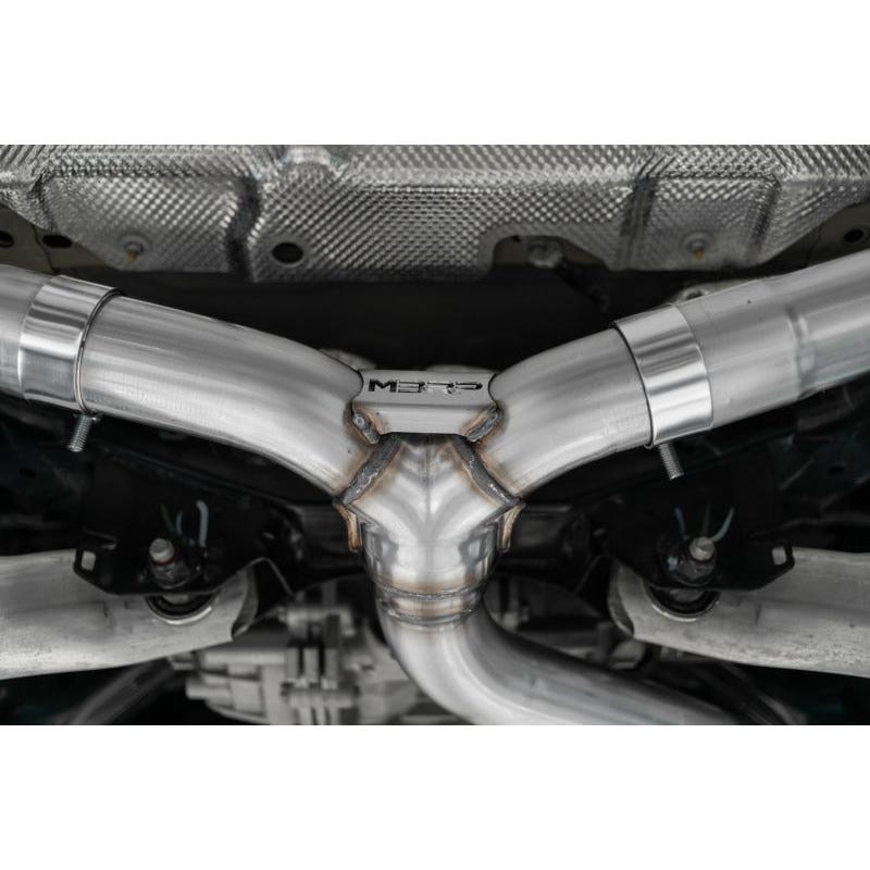MBRP 2021+ Ford Bronco Sport (1.5L / 2.0L EcoBoost) 2.5in Res-Back Exhaust - Dual Rear - Black - T1 Motorsports