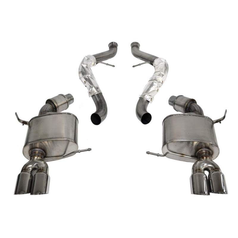 Corsa 08-12 BMW M3 Convertible E93 Polished Sport Cat-Back Exhaust - T1 Motorsports