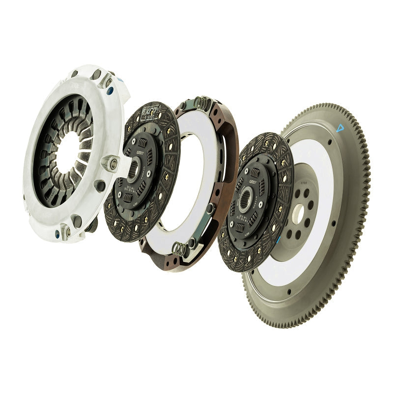 Exedy 1991-1996 Acura NSX V6 Hyper Twin Organic Clutch Strap Drive Type Sprung Center Disc - T1 Motorsports