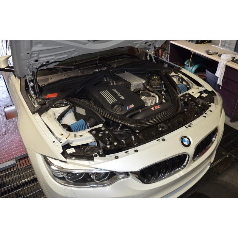 Injen 2015 M3/M4 3.0L Twin Turbo Wrinkle Black Short Ram 2pc. Intake System w/ MR Technology - T1 Motorsports