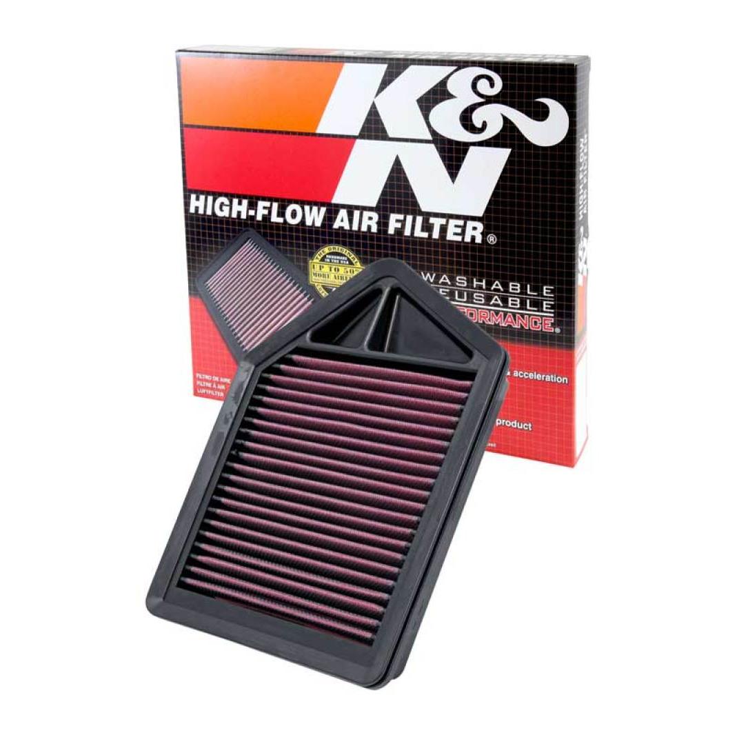 K&N 10 Honda CR-V 2.4L-L4 Drop In Air Filter