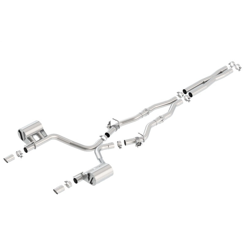 Borla 2017 Dodge Charger R/T 5.7L ATAK Catback Exhaust w/o Tips (w/MDS Valves ONLY) - T1 Motorsports