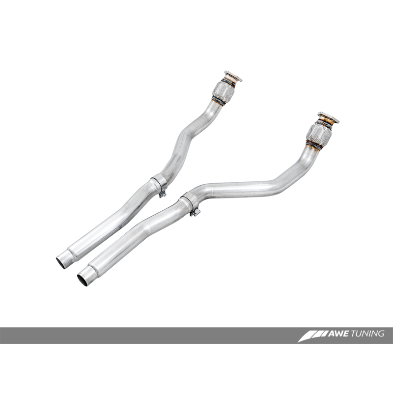 AWE Tuning Audi B8 3.0T Non-Resonated Downpipes for S4 / S5