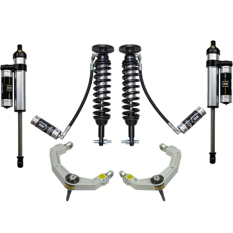 ICON 2014 Ford F-150 4WD 1.75-2.63in Stage 4 Suspension System w/Billet Uca - T1 Motorsports