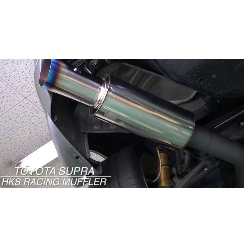 HKS Racing Muffler Exhaust - Toyota Supra