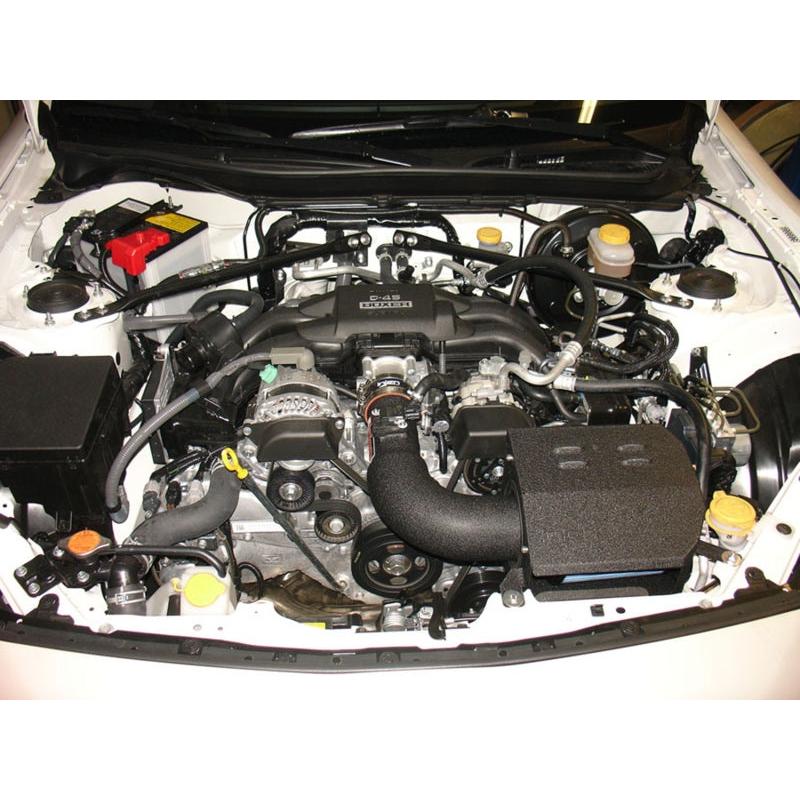 Injen 2013+ Subaru BRZ 2.0L Wrinkle Black Short Ram Intake w/ MR Tech/Air Fusion - T1 Motorsports