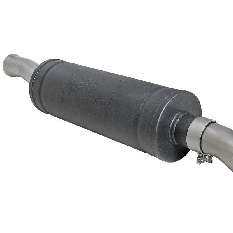 aFe Rebel Series 2.5in. 304 SS C/B Exhaust System 2018 Jeep Wrangler (JL) V6-3.6L - Polished Tip