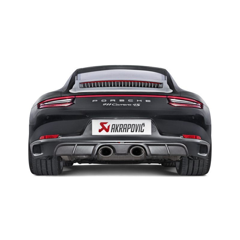 Akrapovic 16-17 Porsche 911 Carrera S/4/4S/GTS (991.2) Slip-On Line (Titanium) w/ Titanium Tips - T1 Motorsports
