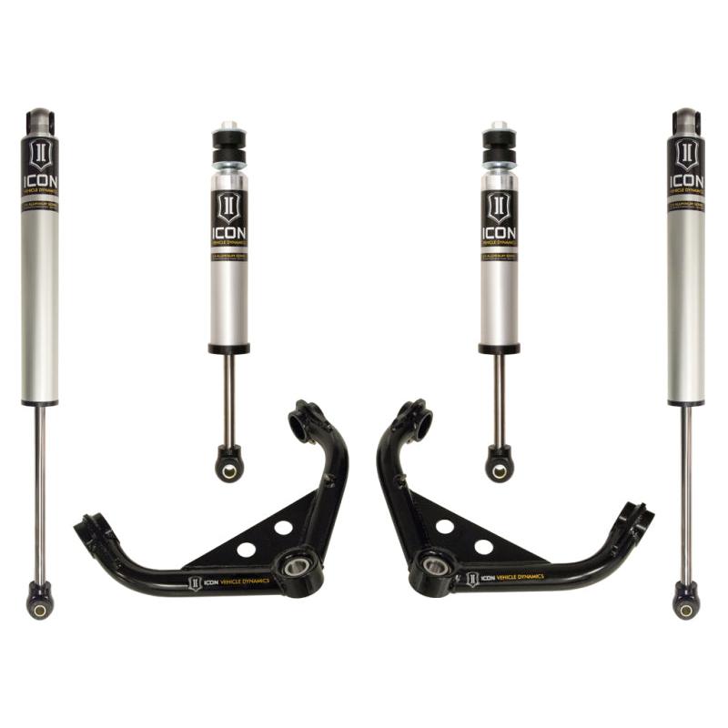 ICON 01-10 GM 2500HD/3500 0-2in Stage 2 Suspension System - T1 Motorsports