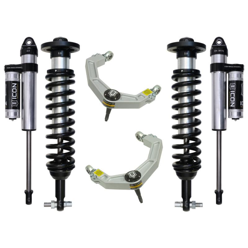 ICON 2015+ Ford F-150 2WD 0-3in Stage 3 Suspension System w/Billet Uca - T1 Motorsports