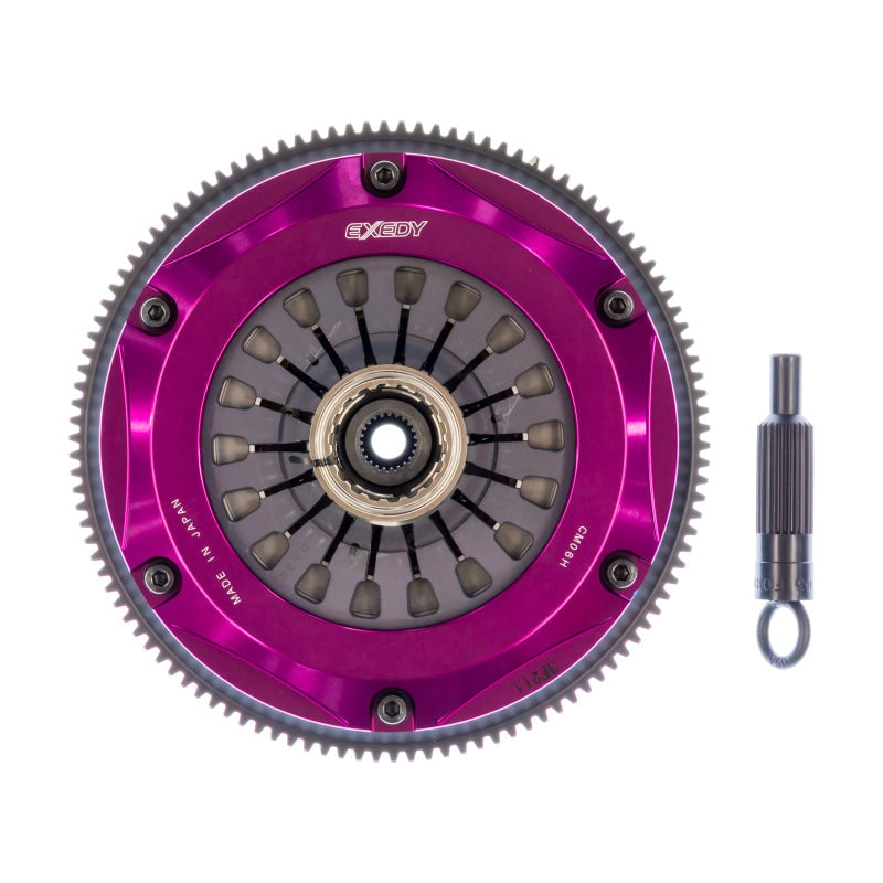 Exedy 1996-2006 Mitsubishi Lancer Evolution L4 Hyper Twin Cerametallic Clutch Sprung - T1 Motorsports