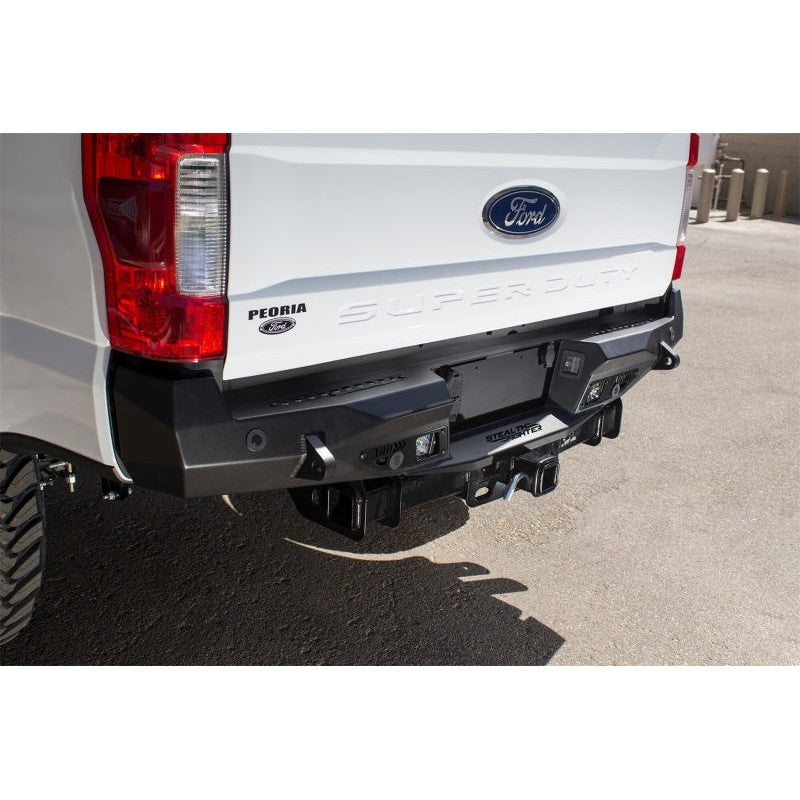 Addictive Desert Designs 17-18 Ford F-250 Raptor Stealth Fighter Rear Bumper w/ Backup Sensor Cutout