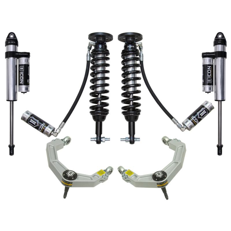 ICON 2015+ Ford F-150 4WD 2-2.63in Stage 4 Suspension System w/Billet Uca - T1 Motorsports