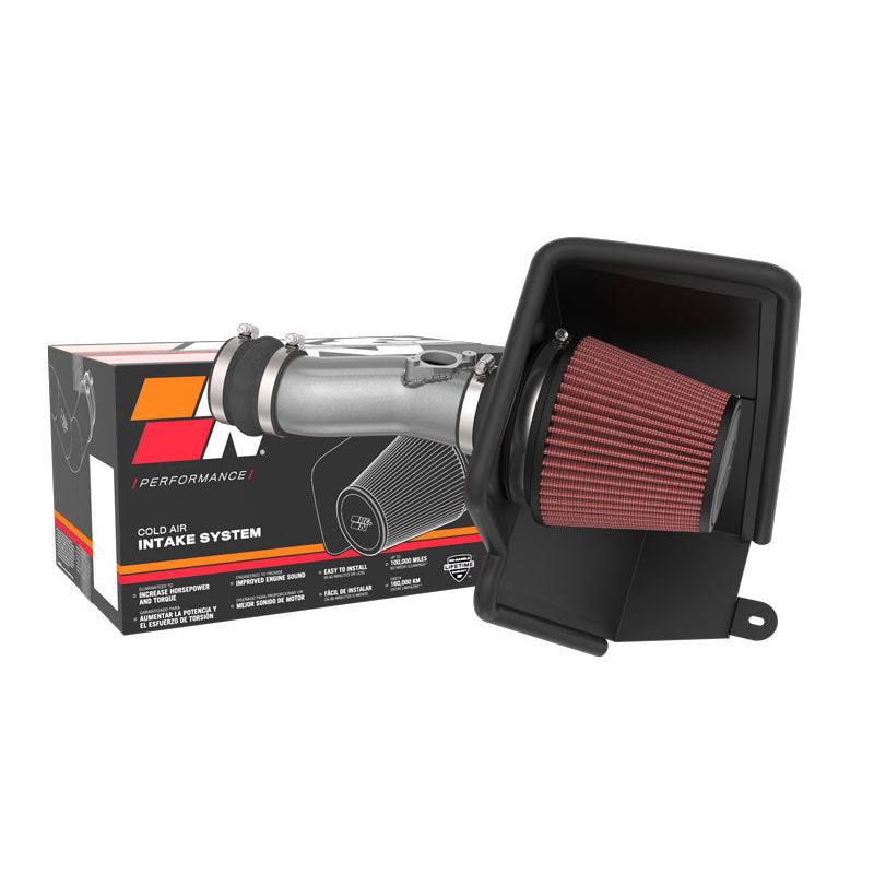 K&N 2022 Honda Civic 1.5L Turbo L4 Silver Typhoon Intake