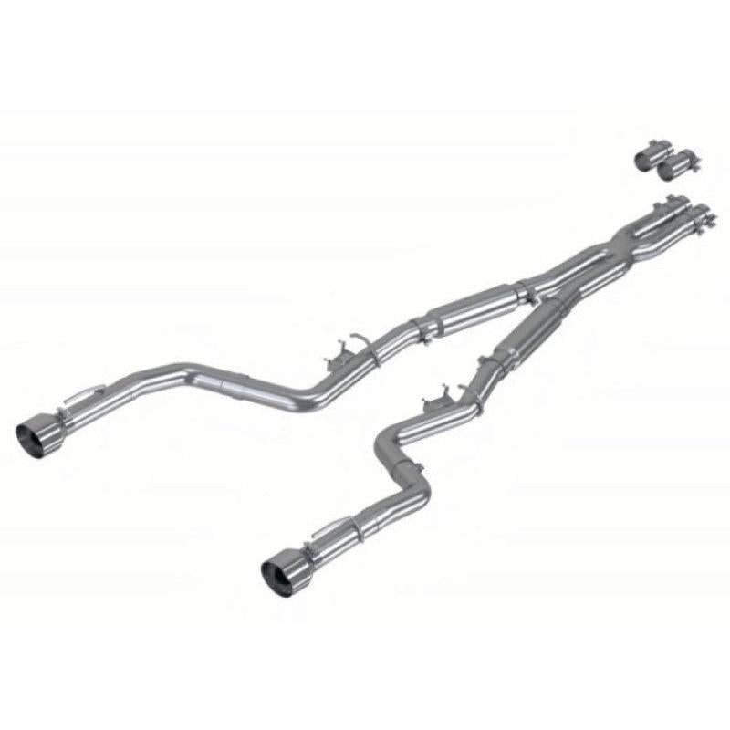 MBRP 17-21 Charger 5.7L 3in Dual Rear Exit Aluminized Catback Exhaust - T1 Motorsports