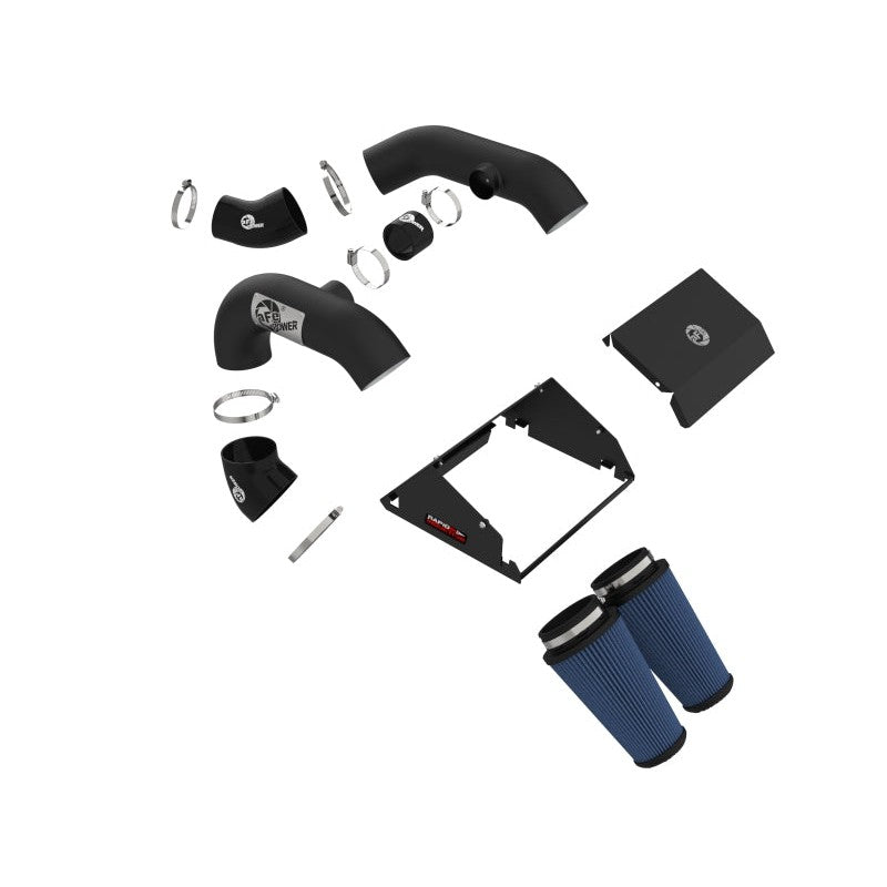 aFe Rapid Induction Pro 5R Cold Air Intake System 21-22 Ford F-150 Raptor V6-3.5L (tt)
