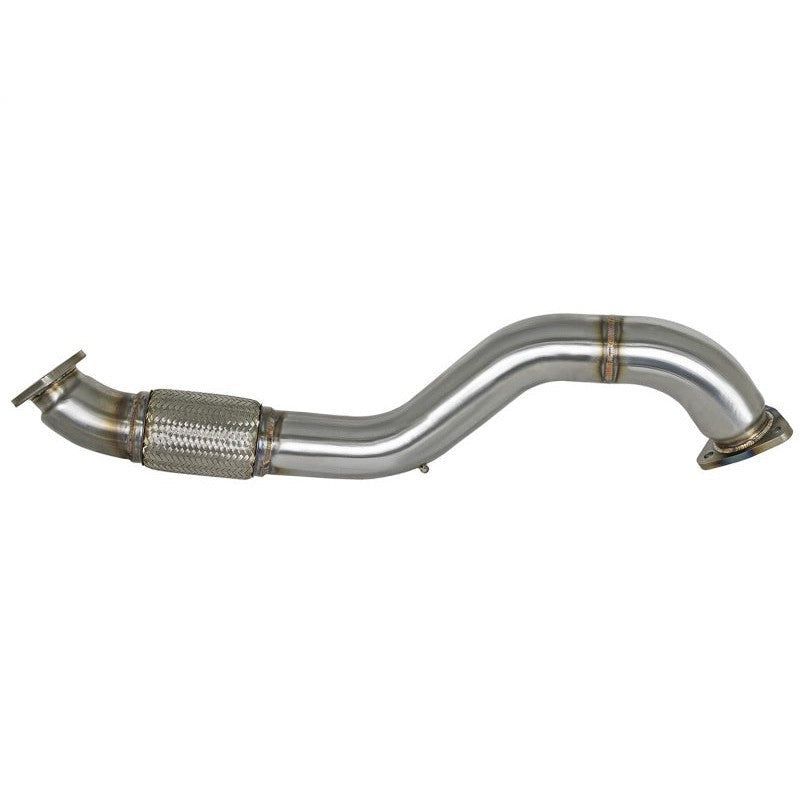 aFe Twisted Steel 3in Rear Down-Pipe/Mid Pipe 2017+ Honda Civic Type R I4 2.0L (t)