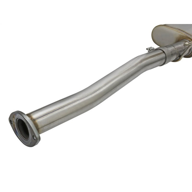 aFe MACHForce XP Cat Back SS Exhausts Black Tips 05-12 Toyota Tacoma L4-2.7L