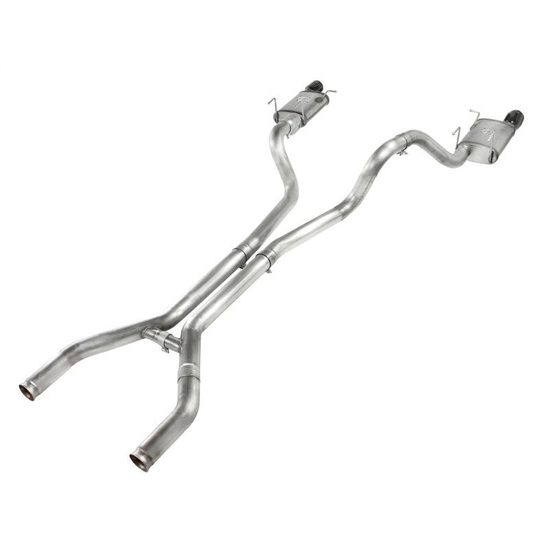 aFe MACHForce XP Cat-Back Exhaust 3in SS w/ Black Tips 11-14 Ford Mustang GT V8 5.0L