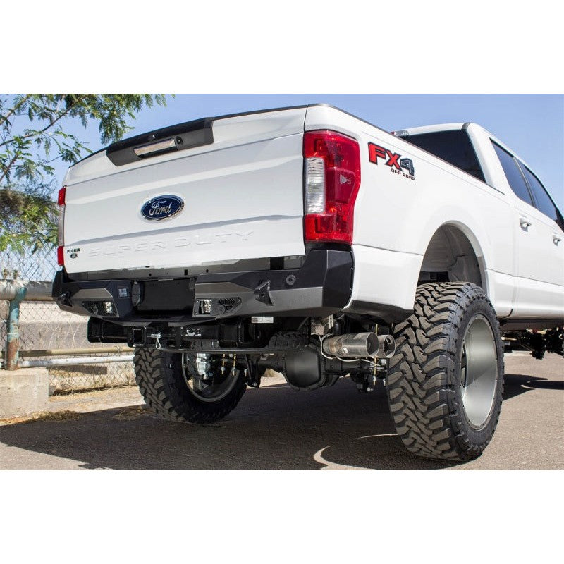 Addictive Desert Designs 17-18 Ford F-250 Raptor Stealth Fighter Rear Bumper w/ Backup Sensor Cutout