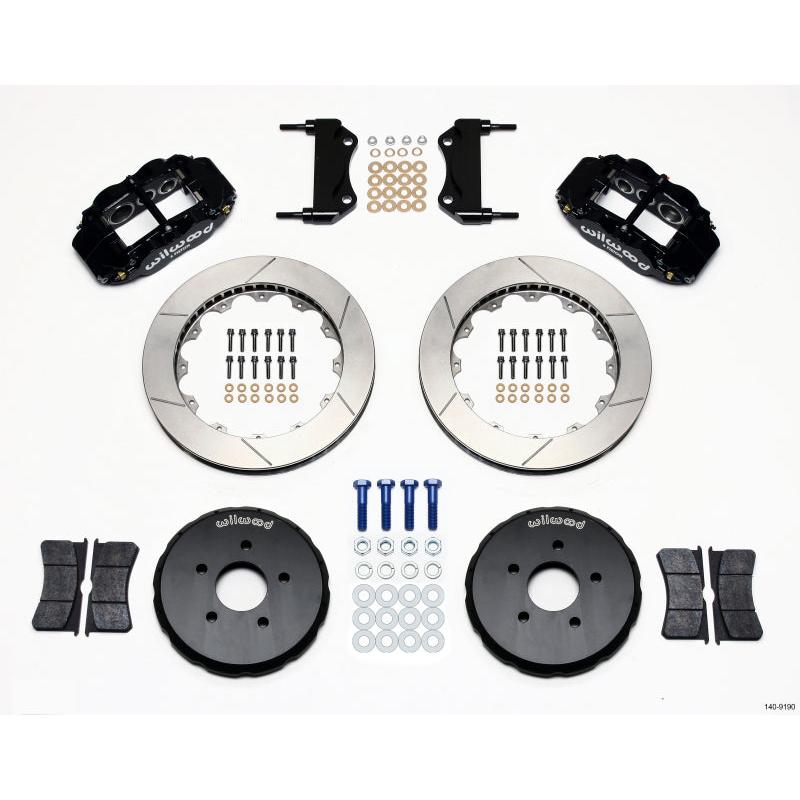 Wilwood Narrow Superlite 6R Front Hat Kit 13.06in Nissan 350Z/Fiti G35 - T1 Motorsports