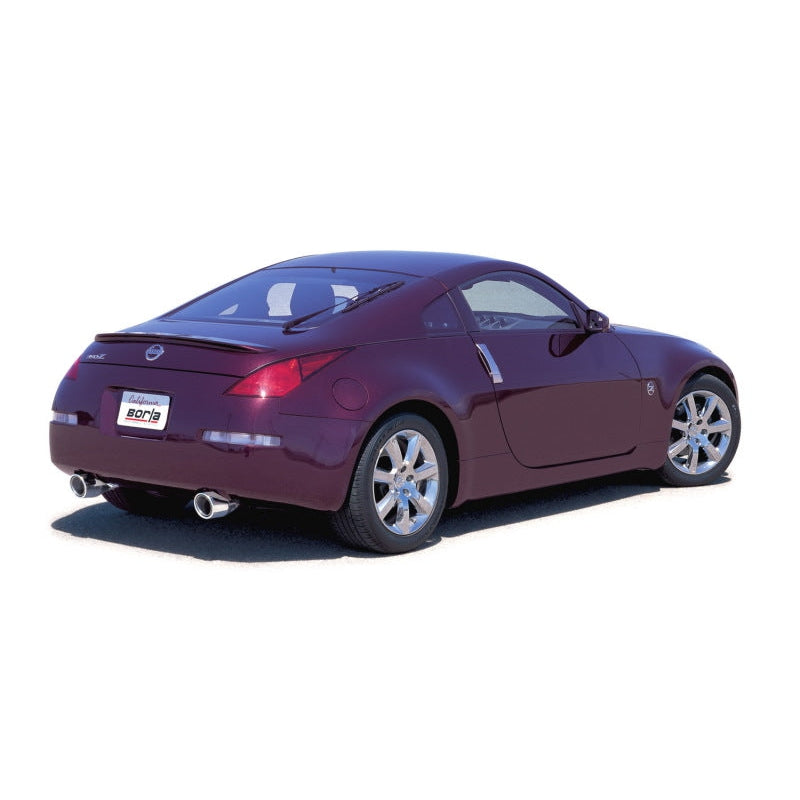 Borla 03-08 350Z True Dual Cat-Back Exhaust 2BOXES - T1 Motorsports