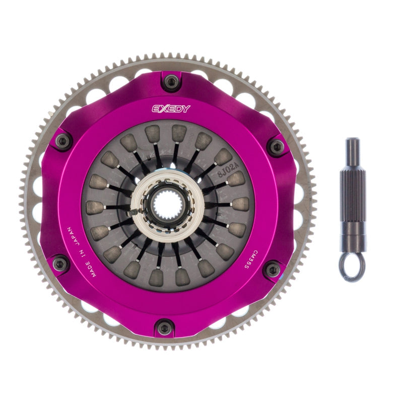 Exedy 2008-2015 Mitsubishi Lancer Evolution GSR L4 Hyper Compe-R Twin Cerametallic Clutch Rigid - T1 Motorsports