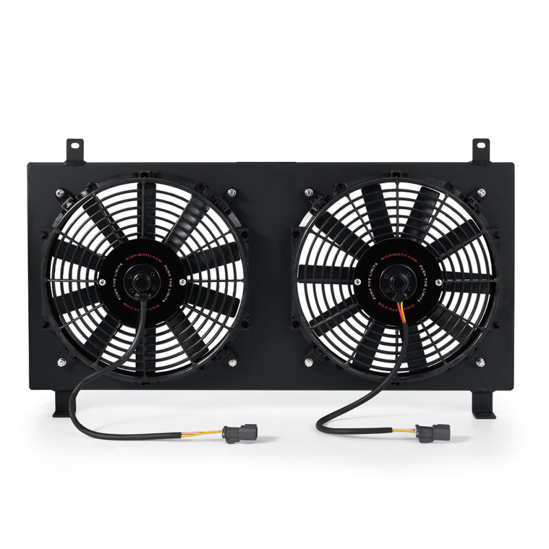 Mishimoto 02-06 Acura RSX Aluminum Fan Shroud Black - T1 Motorsports