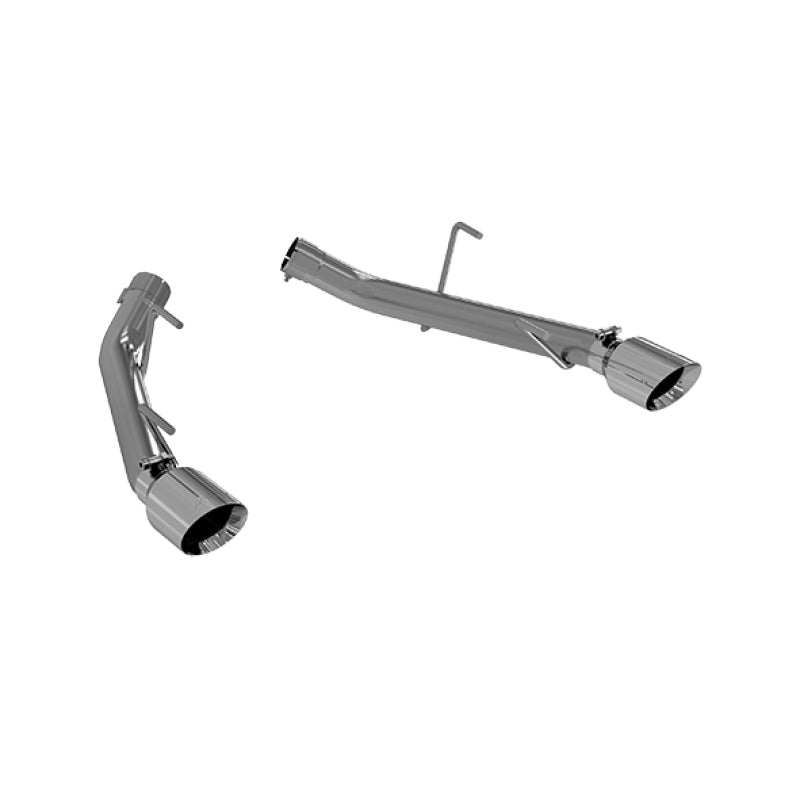MBRP 2005-2009 Ford Mustang GT Dual Axle Back Muffler Delete - T1 Motorsports