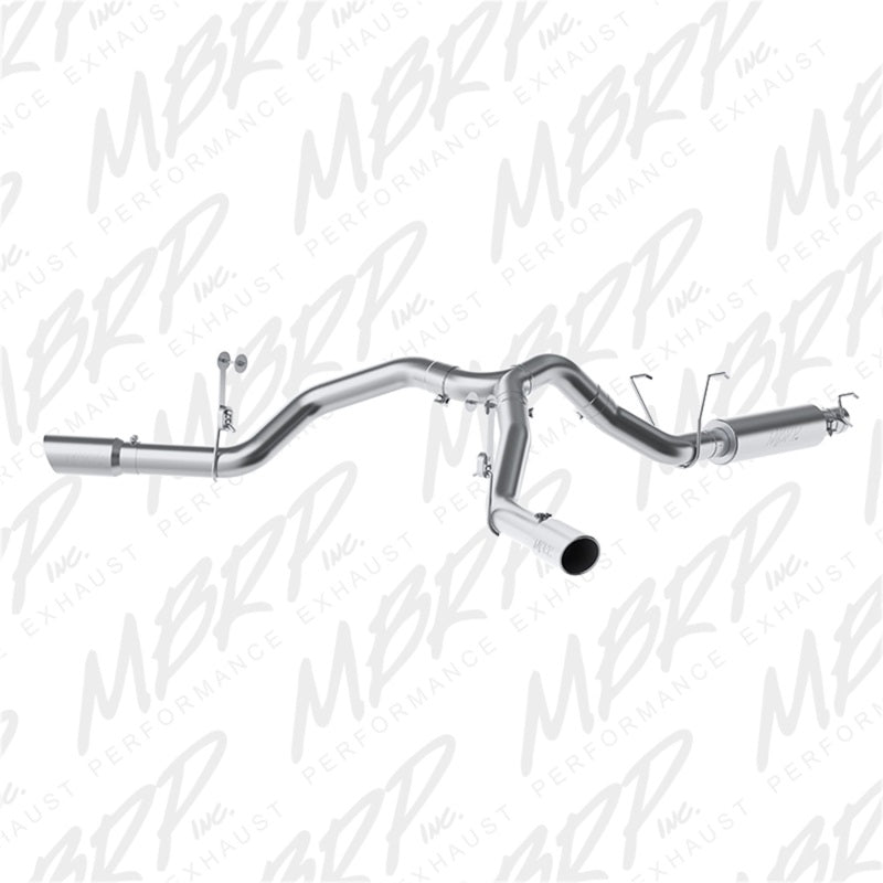 MBRP 14-16 Ram 2500 6.4L 4in AL Dual Side Split Outlet Cat Back Exhaust - T1 Motorsports