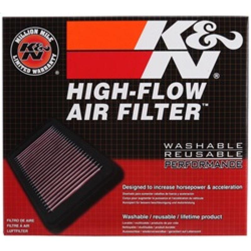 K&N 04-10 Chrysler 300/300C / 06-09 Dodge Charger / 05-08 Magnum / 08-10 Challenger Drop In Air Filt - T1 Motorsports