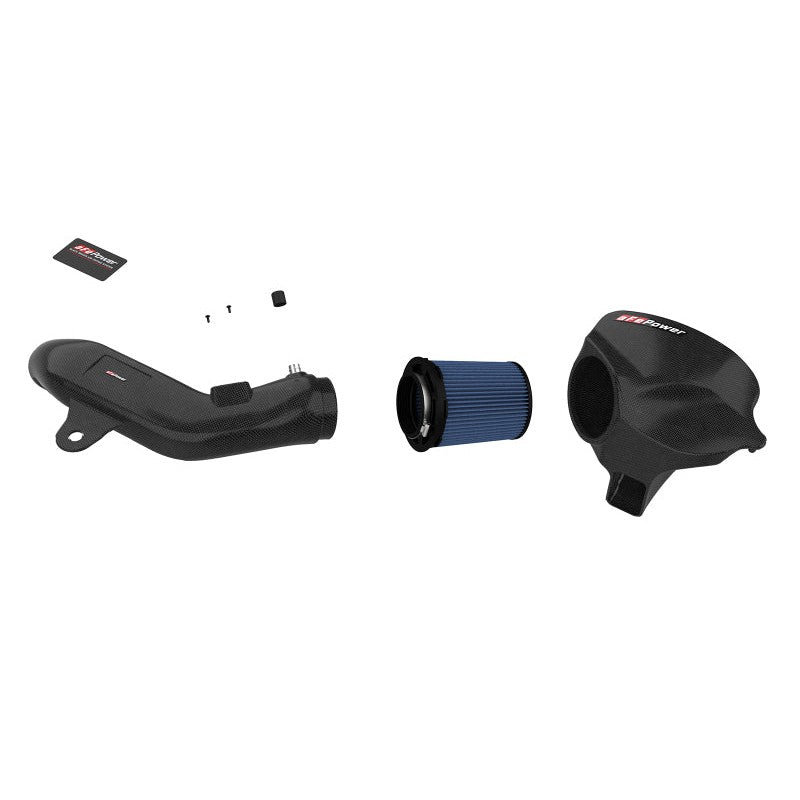 aFe Black Series Carbon Fiber CAIS w/Pro 5R Filter - 2016-2018 BMW M2 (F87)