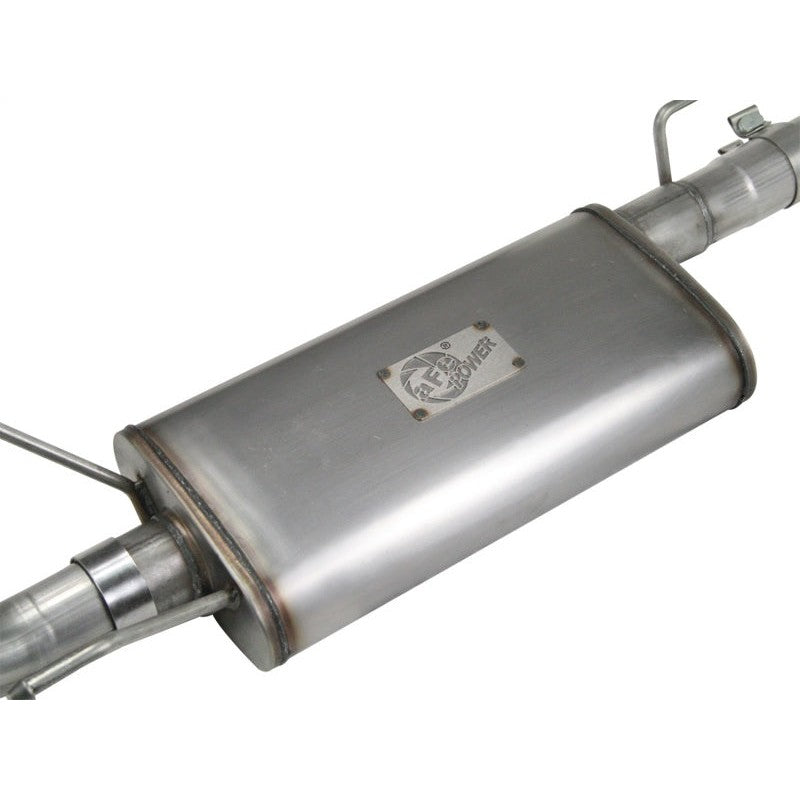 aFe MACH Force XP 2.5in Cat-Back Stainless Steel Exhaust System w/Black Tip Toyota Tacoma 13-14 4.0L