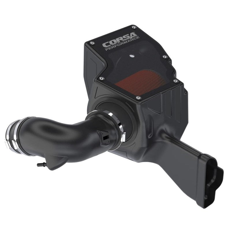 Corsa Closed Box DryTech Air Intake (Plastic Duct) - 2018-2023 Ford Mustang GT 5.0L V8