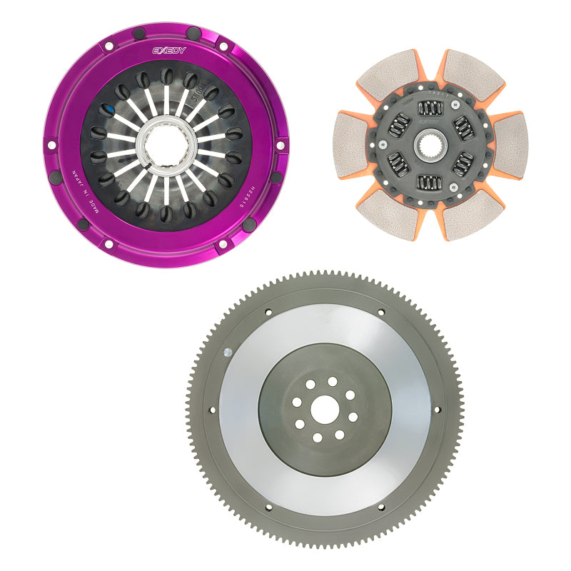 Exedy 2004-2014 Subaru Impreza WRX STI H4 Hyper Single Clutch Sprung Center Disc Pull Type - T1 Motorsports