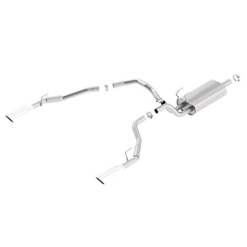 Borla Cat-Back Touring 09-15 Ram 1500 5.7L EC SB Truck Single Spilt Rear Exit Through Bumper - T1 Motorsports