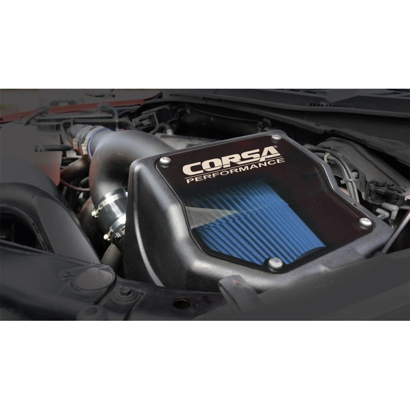 Corsa Air Intake Oiled Air Filter 3D Closed Box - 2017-2020 Ford F-150 EcoBoost 3.5L