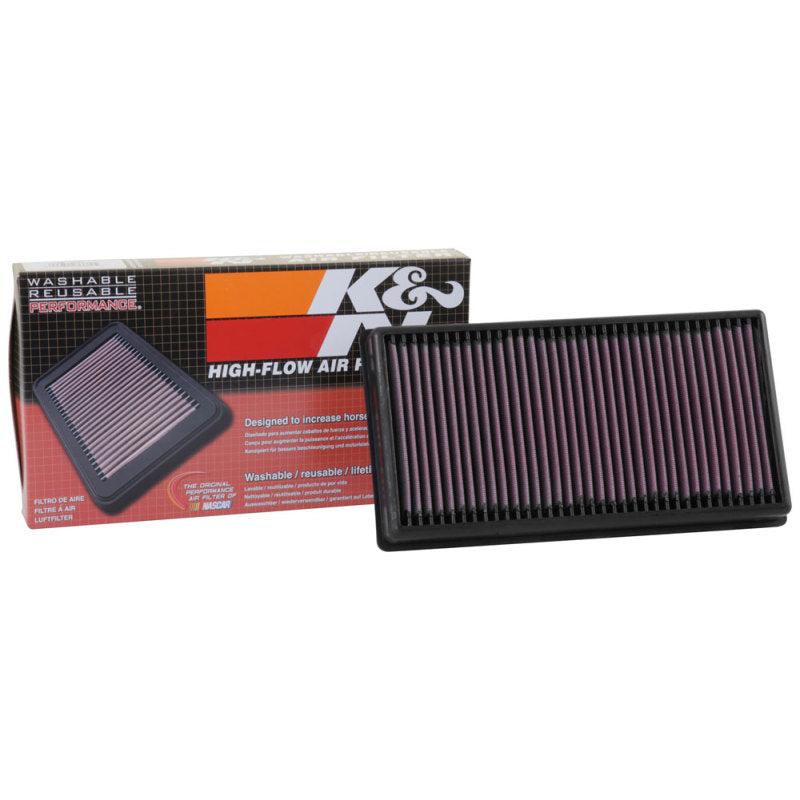 K&N 2018 Volkswagen Atlas 3.6L V6 F/I Replacement Drop In Air Filter