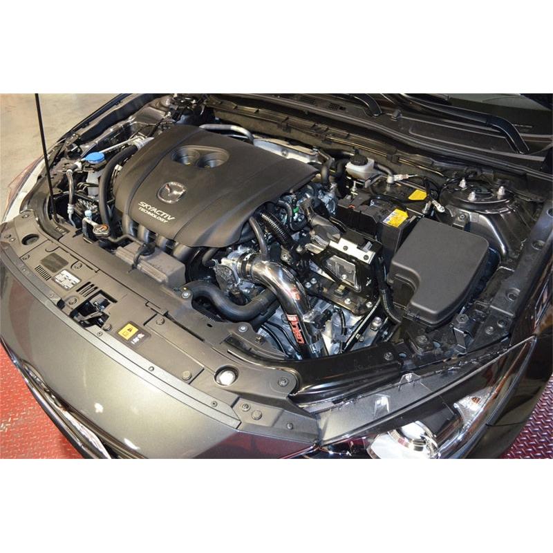 Injen 13-18 Mazda 3 2.0L 4Cyl AT Black Cold Air Intake with MR Tech and Air Fusion - T1 Motorsports